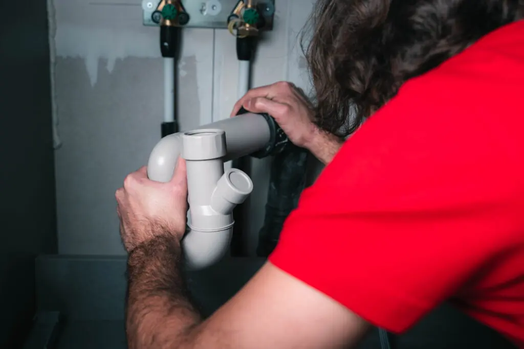 Intervention sur un siphon et une canalisation